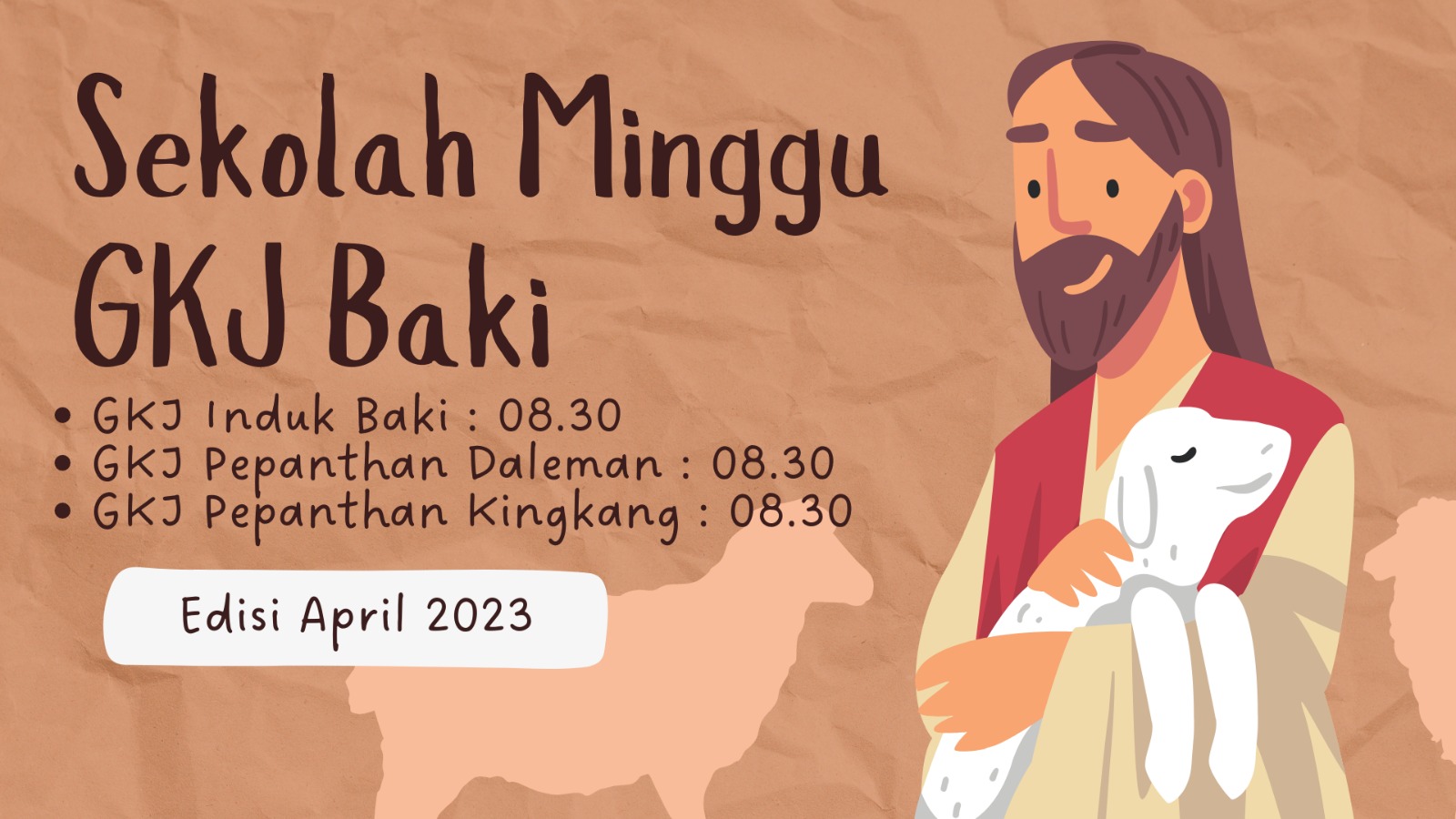 Sekolah Minggu GKJ Baki Edisi April 2023, gereja kristen jawa, gkj, gkj baki, gereja kristen jawa baki, baki, sukoharjo, gkj klasis sukoharjo, klasis sukoharjo, klasis, sinode gkj, sinode 